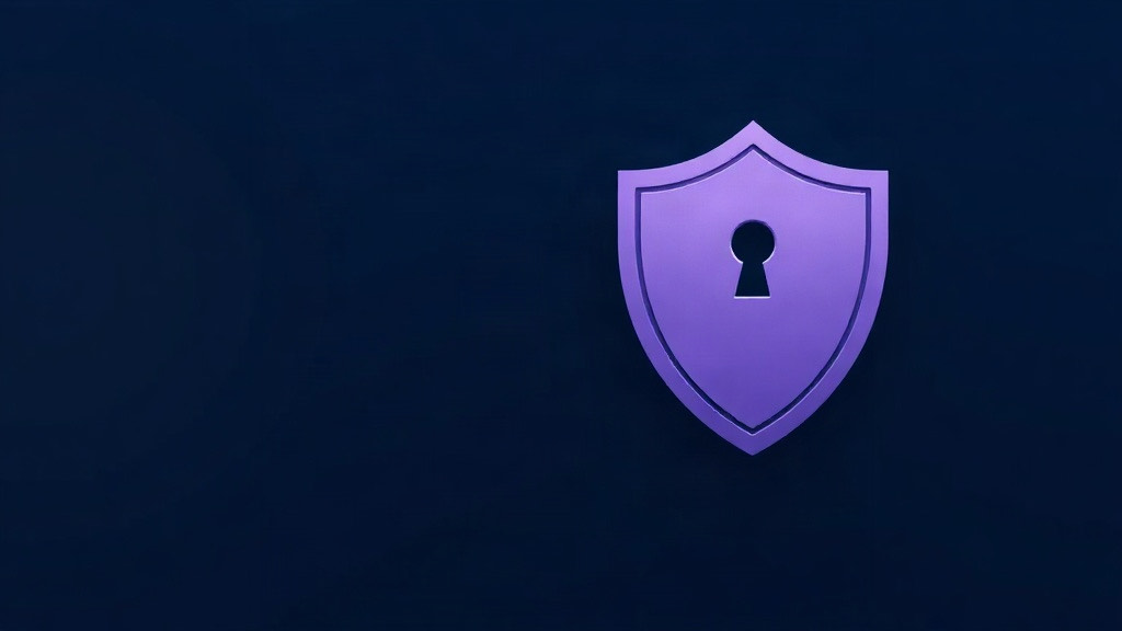 A lavender shield on midnight indigo with an open unmarked tile, illustrating that the core private browser is free