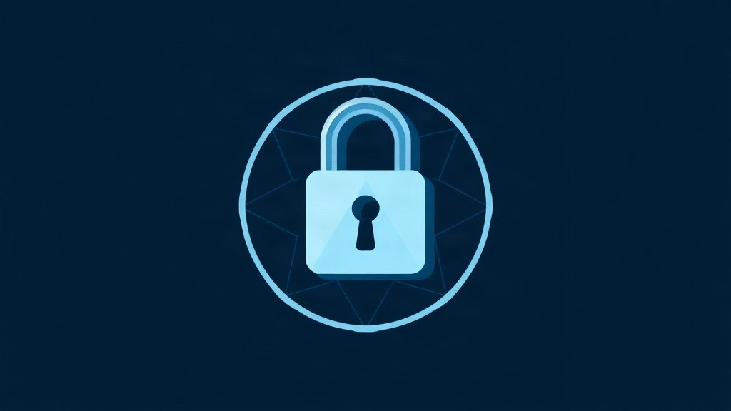 A keyhole lock with no numerals, illustrating a six-digit PIN lock on a private browser