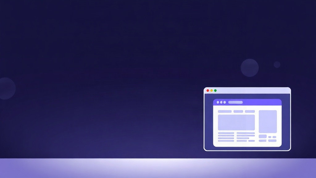 Two browser frames, one still holding a faint page stack, one empty by design, no Safari logo